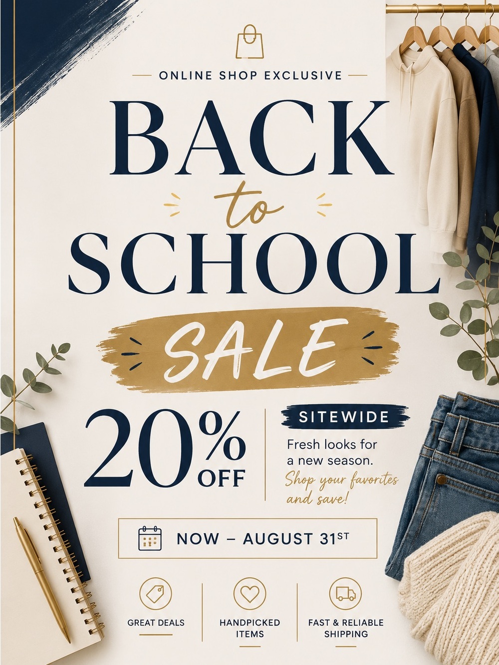 🎒✨ BACK TO SCHOOL SALE! ✨🎒